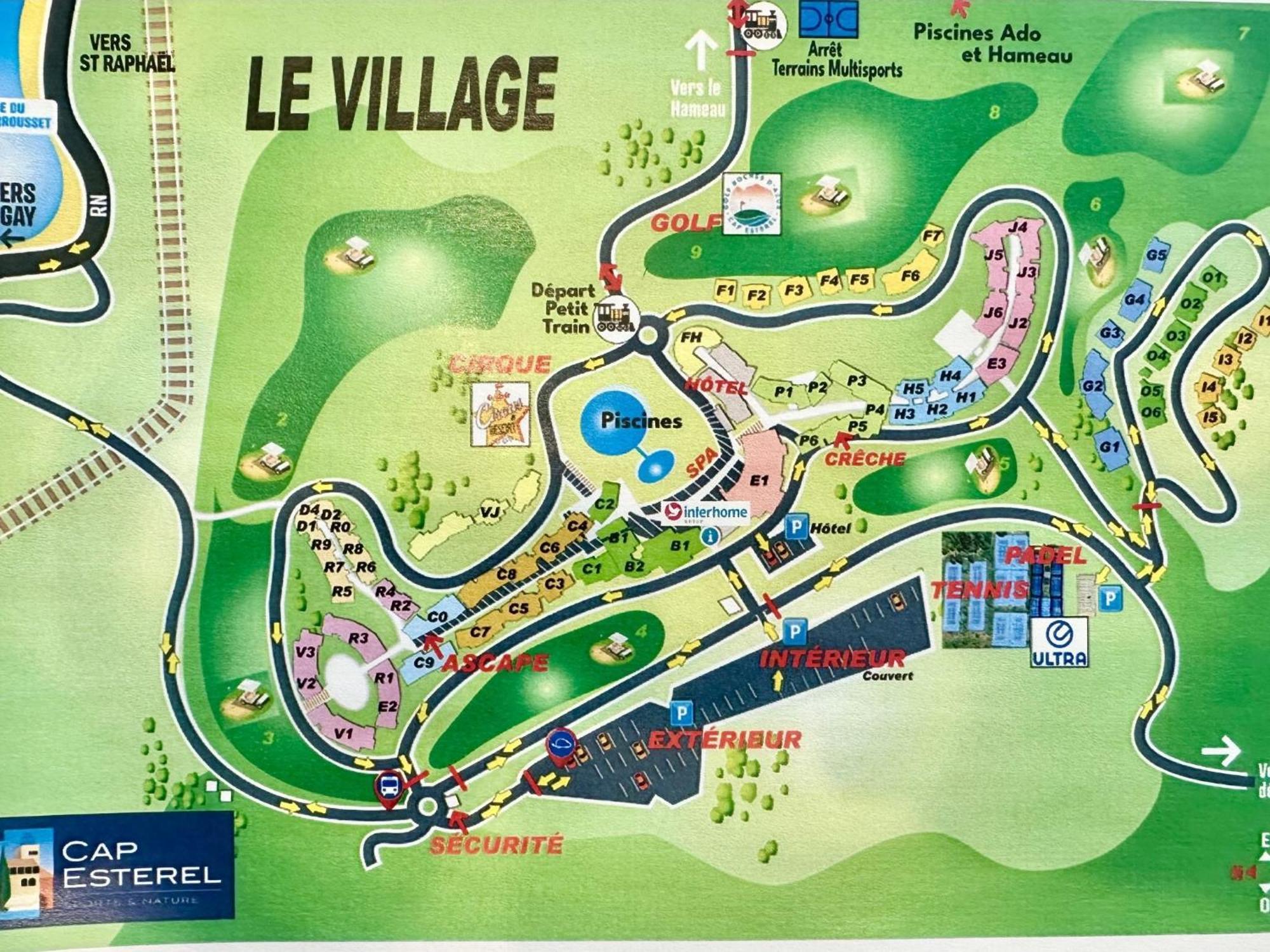 Apartment Village Cap Esterel - Le Village-68 By Interhome Saint-Raphael  Ngoại thất bức ảnh
